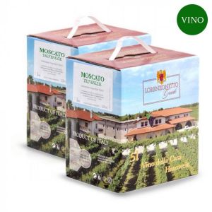 Confezione 2 Bag in Box Moscato Dolce Igt Trevenezie 5 litri - Lorenzonetto Friuli Venezia Giulia