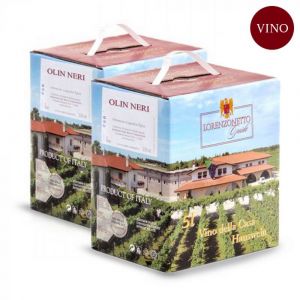 Confezione 2 Bag in Box "Oli Neri" 5 litri - Vino Rosso - Lorenzonetto Friuli Venezia Giulia