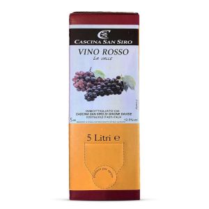 2 Bag in Box Grignolino "La Valle" Vino Rosso – Cascina San Siro