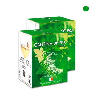 Confezione 2 Bag in Box Traminer Trevenezie Igt 5 Litri - Cantina De Pra