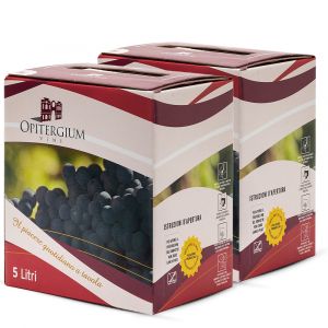 Confezione 2 Bag in Box Rosato Raboso Igt Marca Trevigiana 5 Litri - Opitergium Vini
