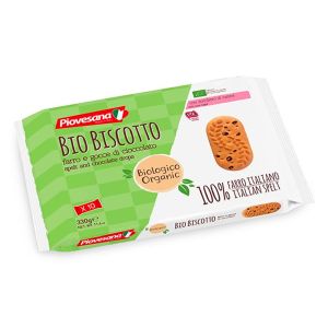 Bio Biscotto farro e gocce di cioccolato 330g - Piovesana