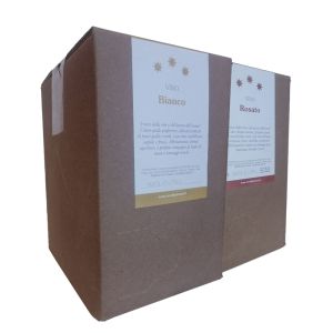 Confezione 2 Bag in Box Vino Bianco e Rosato - 5 litri - Cerulli Spinozzi