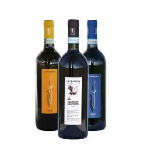Confezione 1 Lison Docg + 1 Cabernet Sauvignon Doc Venezia + 1 Merlot Doc Venezia – La Frassina