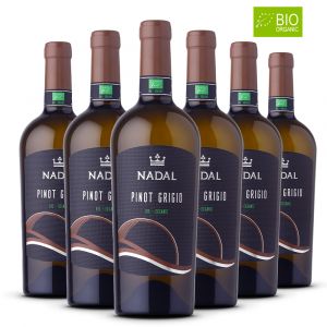 Confezione da 6 bottiglie Pinot Grigio Organic Bio - Nadal