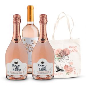 2 Prosecco Rosé + Pinot Grigio Rosé + Shopper Life in Rosé - Bosco del Merlo