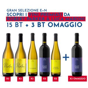 Gran Selezione Vini Premiati – 15 bottiglie + 3 in omaggio – Erste Neue