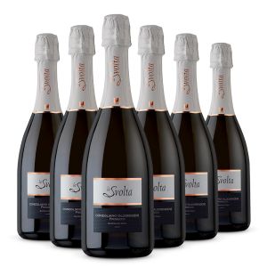 Prosecco Superiore DOCG Brut - Conegliano Valdobbiadene - 6 bottiglie - La Svolta