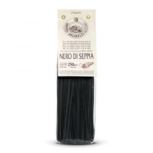 Linguine al nero di seppia – 4x250gr – Pastificio Morelli